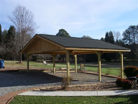 Stunning Wood Pole Barn Carport Free Standing Carports For Sale