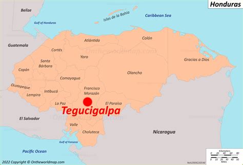 Tegucigalpa Map | Honduras | Detailed Maps of Tegucigalpa