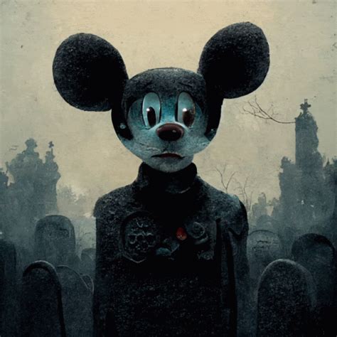 Mickey Mouse Zombie GIF - Mickey Mouse Zombie Cemetery - Discover & Share GIFs