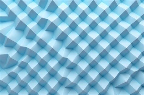 Premium AI Image | Futuristic blue color abstract geometric pattern background wallpaper ...