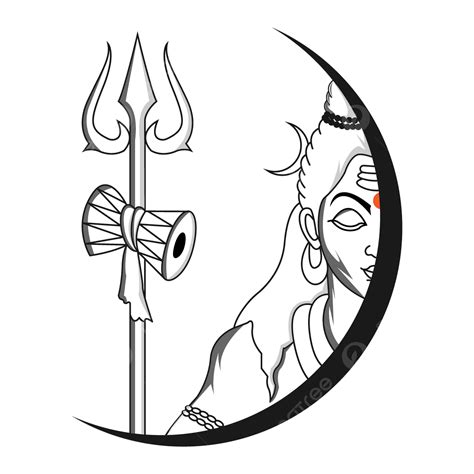 Lord Shiva Vector Design, Lord Drawing, Lord Sketch, Shivrati PNG and Vector with Transparent ...