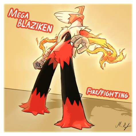 Mega Blaziken by DragonMaster137 on DeviantArt