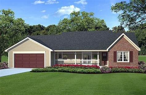 Ranch Style House Plan - 3 Beds 2 Baths 1575 Sq/Ft Plan #312-271 - Houseplans.com