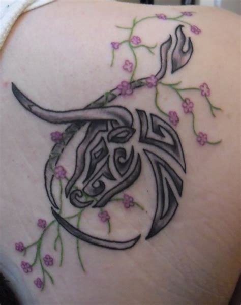 Taurus Tattoo Designs For Women Tattoo