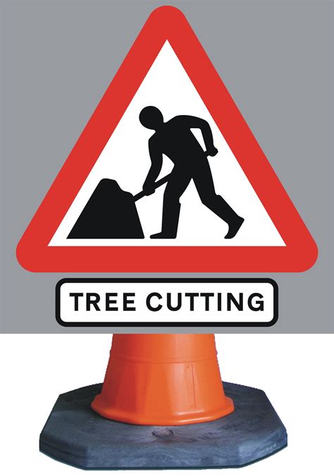 Tree cutting Road Sign | UK Delivery | Hirst Signs