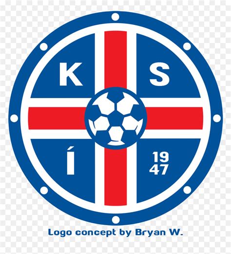 Iceland Ksi Redesign - Iceland Football Federation Logo, HD Png Download - vhv