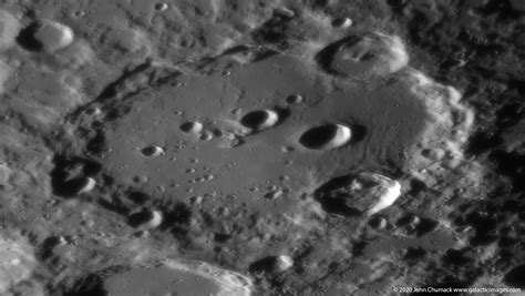 Clavius - Lunar Impact Crater - an extreme close-up 09-09-2020 - Galactic Images