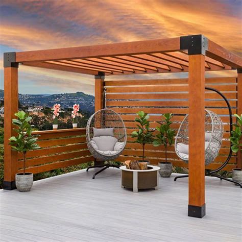 Modern Pergola Ideas | Contemporary Pergola Designs for Your Backyard | Modern pergola, Patio ...