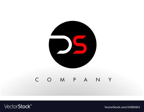 Ds logo letter design Royalty Free Vector Image