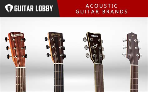 17 Best Acoustic Guitar Brands (2023 Update) - Guitar Lobby