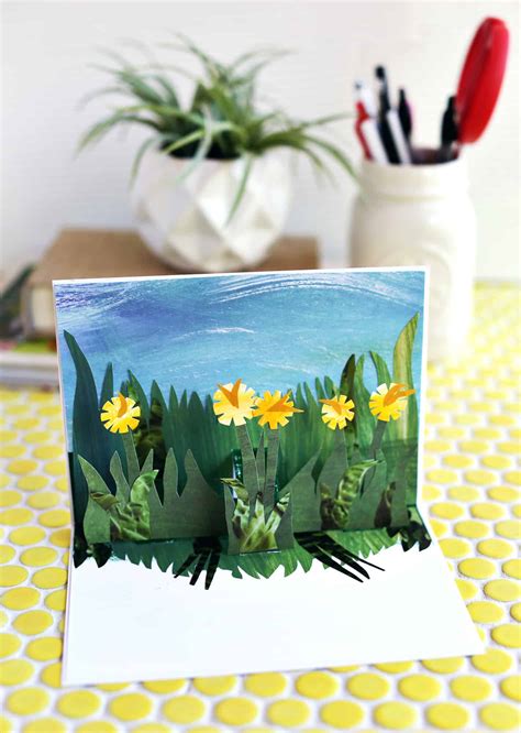 How to Make a Simple Pop-Up Card - A Beautiful Mess