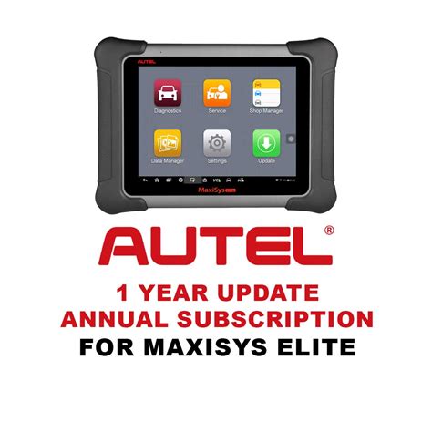 Autel 1 Year Update Subscription for MaxiSys Elite | MK3