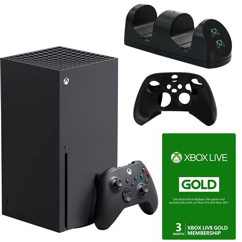 Xbox Series X 1TB Console with Accessories and 3 Month Live Card - Walmart.com