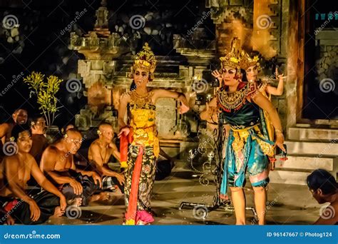 Traditional Balinese Dance in Traditional Costumes Editorial Photography - Image of bali ...