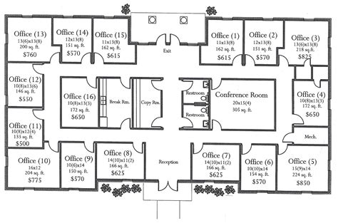 OFFICE BUILDING PLANS | House Design | Office building plans, Office building, Building plans house