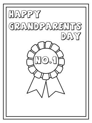 Free Printable Grandparents Day Coloring Cards Cards, Create and Print Free Printable ...