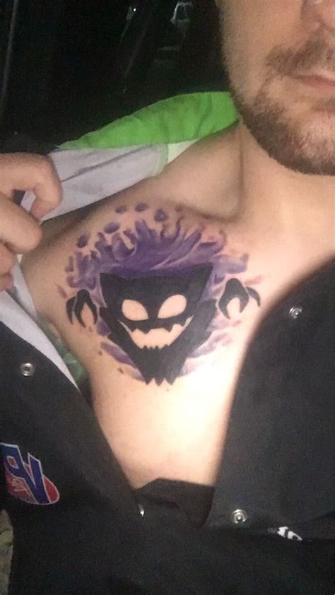 I Got a Gengar Tattoo! | Tattoos, Gengar tattoo, Venom tattoo