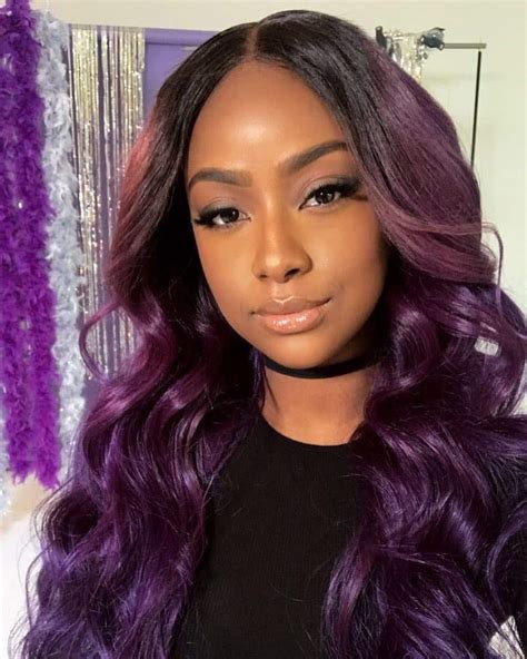 25 Dark Purple Hair Color Ideas for Women Trending in 2022