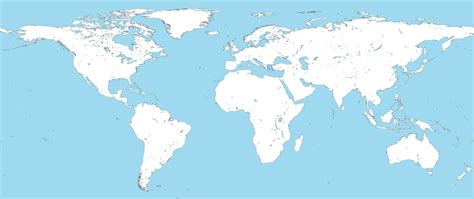 World Blank map by DinoSpain on DeviantArt