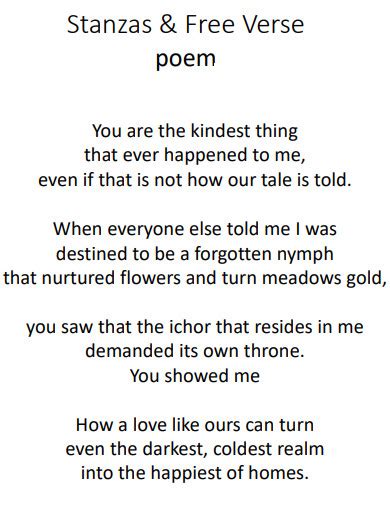 Verse Poem - 30+ Examples, Structure, types, How to Write, PDF