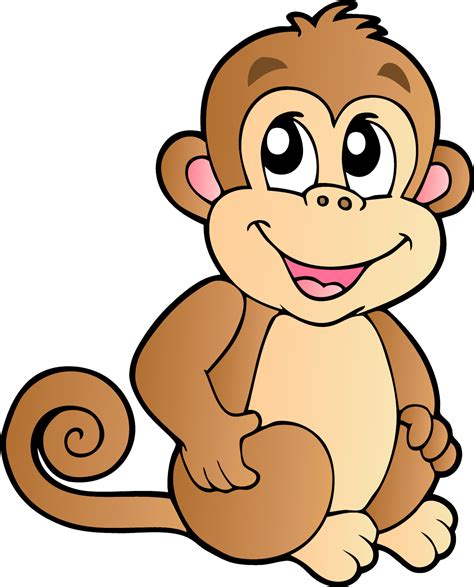 Monkey Cartoon Drawings Clipartsco