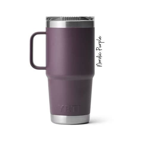 YETI 20oz Travel Mug w/handle – Big Mood Designs