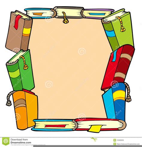 Clipart Border Of Books | Free Images at Clker.com - vector clip art online, royalty free ...