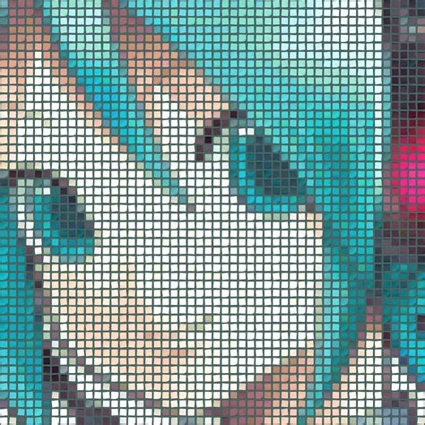 Online Photo Mosaic Creator | Go4Mosaic.com | Anime pixel art, Pixel art, Pixel art grid