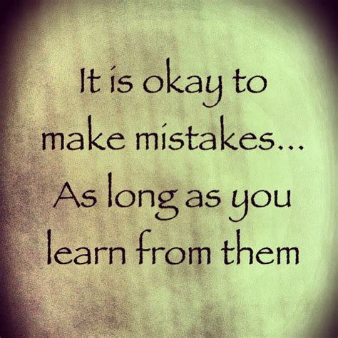 Learning From Mistakes Quotes. QuotesGram