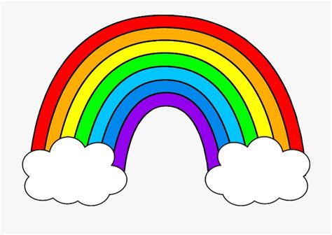 transparent background rainbow clipart - Clip Art Library