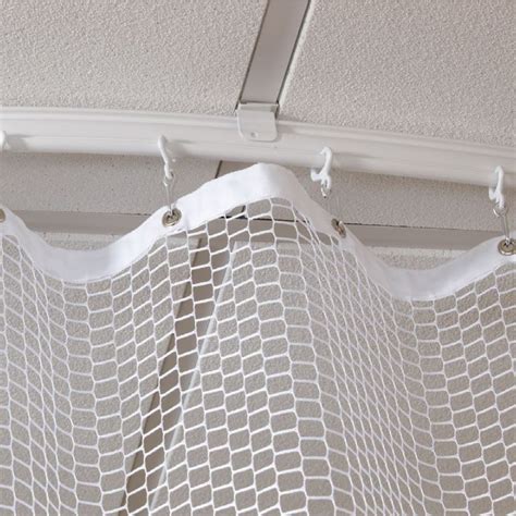 Room Divider Curtain Track, RoomDividersNow Premium Ceiling Track Room Divider Kit - X ...