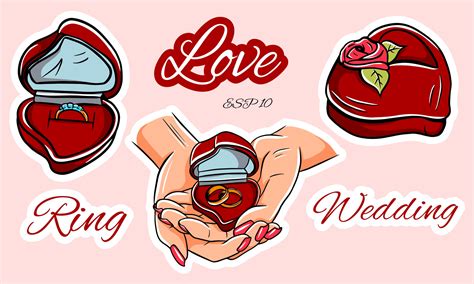 Marriage proposal set 2273767 Vector Art at Vecteezy