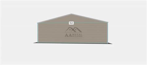 30x30 Two Car Metal Garage - Strong, Durable Garages With Endless Potential Uses