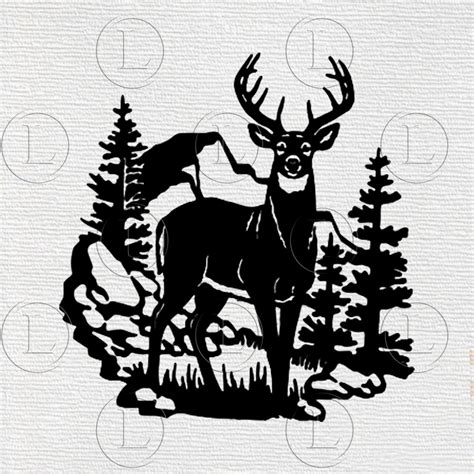 Deer Silhouette Png