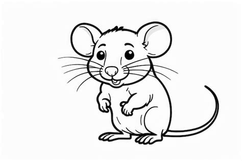 Premium AI Image | mouse drawing