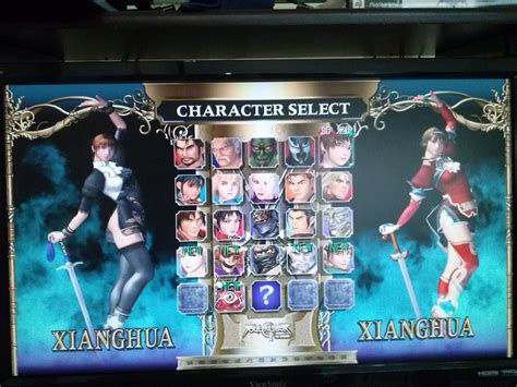 Soul Calibur 2 HD Online character selection by Xianghua on DeviantArt