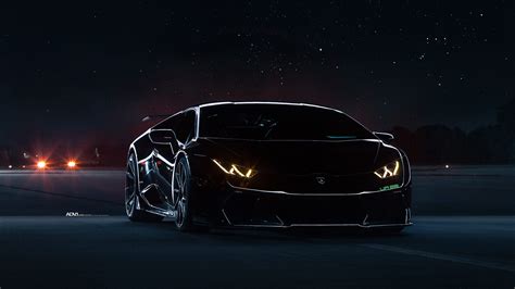 Lamborghini Huracan Black Underground Racing Twin Turbo Wallpaper | HD Car Wallpapers | ID #10950