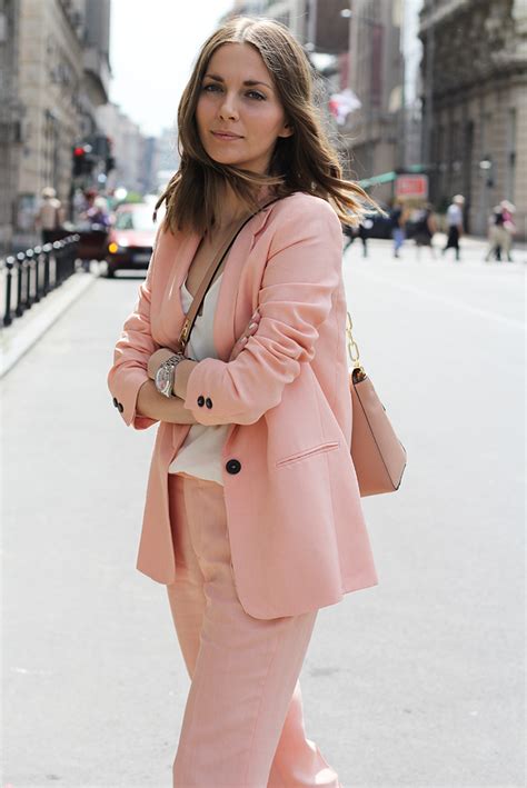 Fashion and style: Pastel pink suit