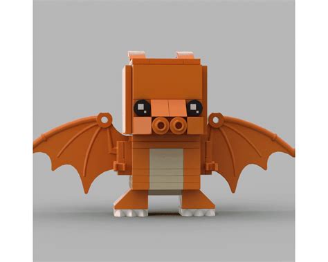 LEGO MOC Charizard (Pokémon) by herpuderpules | Rebrickable - Build with LEGO