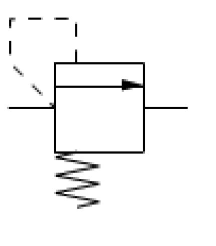 Pressure Relief Valve Schematic Symbol