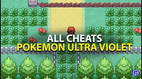 Pokemon Ultra Violet Cheats | How To Enable & Use All Codes