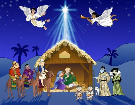 Nativity Scene Desktop Wallpapers - Wallpaper Cave