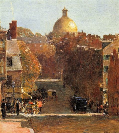 Mount Vernon Street, Boston - Childe Hassam - WikiArt.org - encyclopedia of visual arts