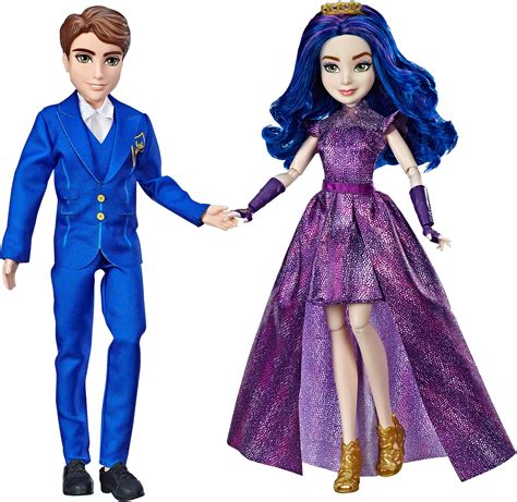 Disney Descendants Mal And Ben Dolls, Inspired By Disney The Royal Wedding: A Descendants Story ...