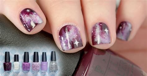 The Nailasaurus | UK Nail Art Blog - One of the Classics: Purple Galaxy Nails - The Nailasaurus ...