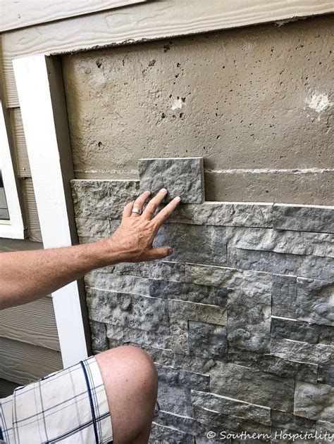 How To Install Faux Stone Veneer Panels