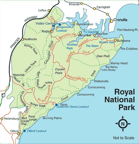 √ National Parks Nsw Map