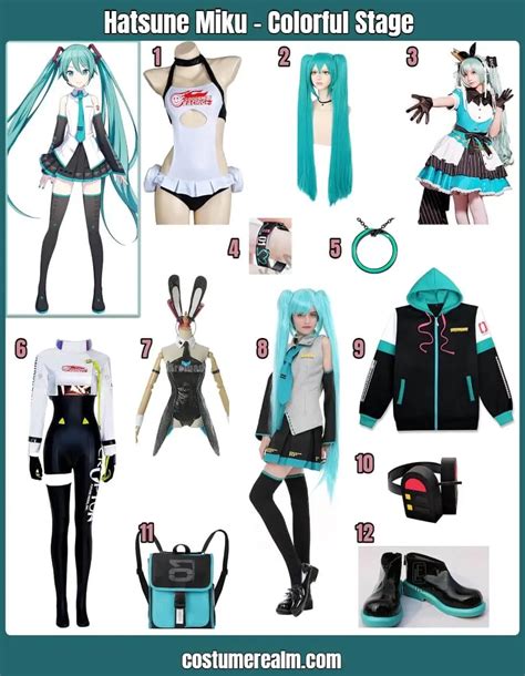 How To Dress Like Dress Like Hatsune Miku Guide For Cosplay & Halloween