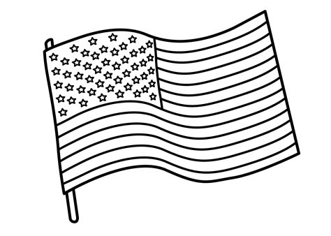 Flag Printable Coloring Pages