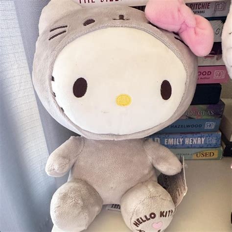 hello kitty x pusheen plush brand new with... - Depop